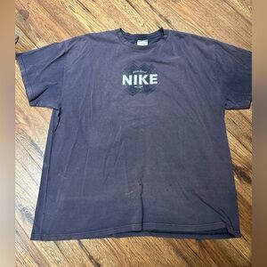 Nike y2k faded vintage graphic shirt